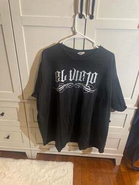 Gildan Heavy Cotton El Viejo Graphic T-Shirt Black 4XL